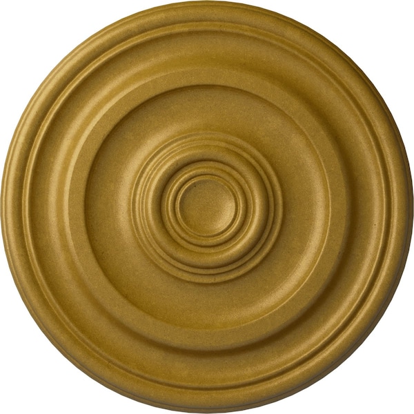 Ekena Millwork Kepler Traditional Ceiling Medallion (For Canopies up to 2 5/8"), 11 7/8"OD x 1 1/4"P, Pharaohs Gold CM12KPPGS - main
